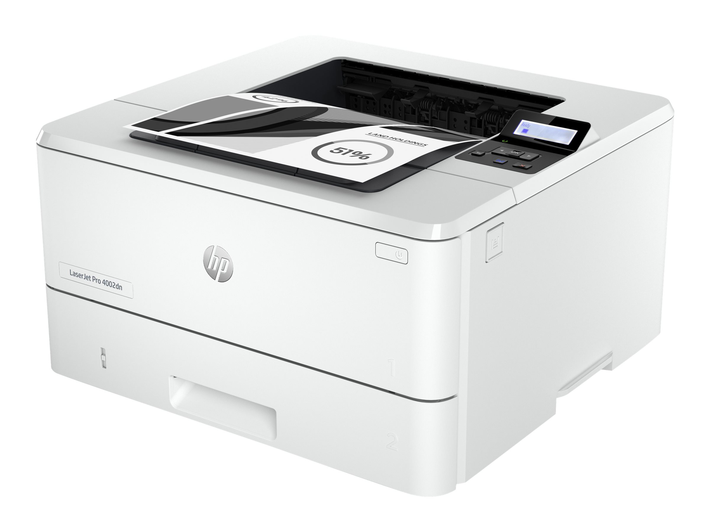 HP LaserJet Pro 4002dn - Drucker - s/w - Duplex - Laser - A4/Legal - 4800 x 600 dpi - bis zu 40 Seiten/Min. - Kapazität: 350 Blätter - USB 2.0 - Gigabit LAN HP LaserJet Pro 4002dn - Drucker - s/w - Duplex - Laser - A4/Legal - 4800 x 600 dpi - bis zu 40 Seiten/Min. - Kapazität: 350 Blätter - USB 2.0 - Gigabit LAN