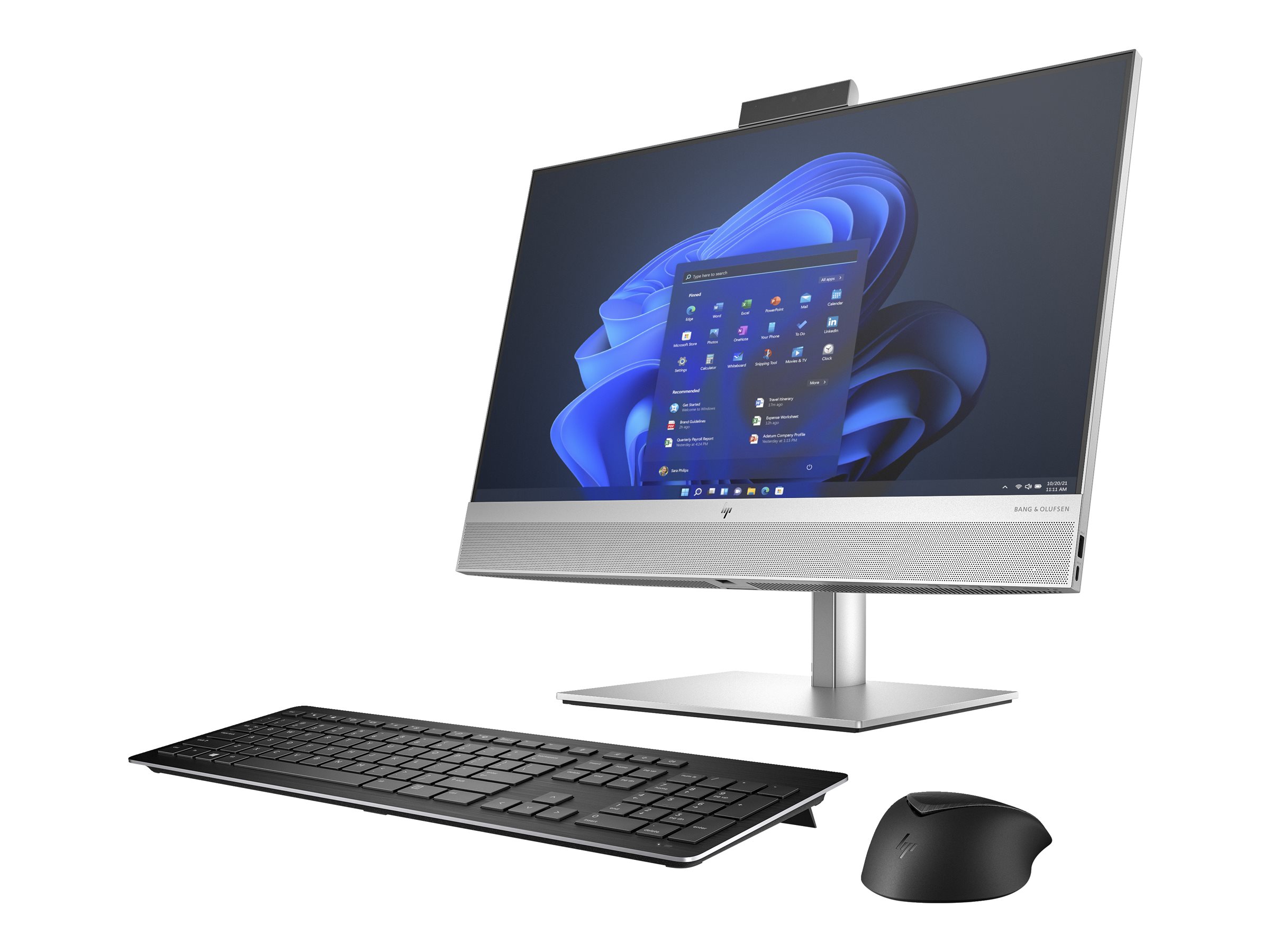 HP EliteOne 840 G9 - All-in-One (Komplettlösung) - - Bluetooth 5.3 - Win 11 Pro - Monitor: LED 60.5 cm (23.8") 1920 x 1080 (Full HD) @ 60 Hz - Tastatur: Deutsch - mit HP Wolf Pro Security Edition (1 Jahr)