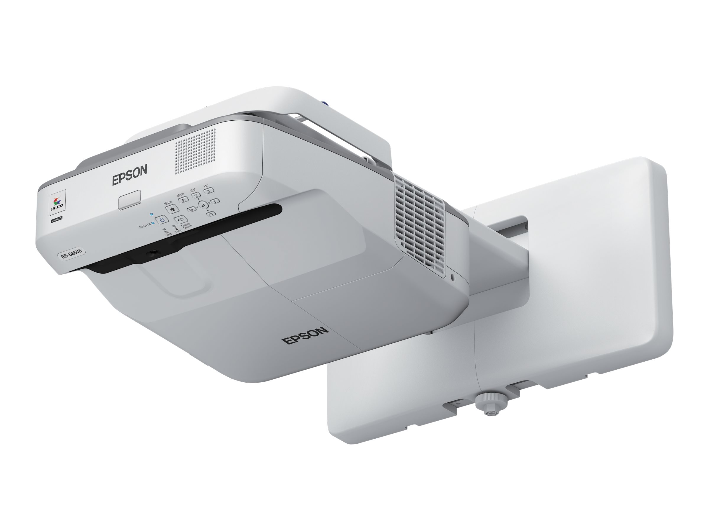 Projektor EB-685WI LCD 3500AnsiL - 3500 lm (Farbe) - WXGA (1280 x 800) - 16:10 - 720p - LAN - Grau - weiß Projektor EB-685WI LCD 3500AnsiL - 3500 lm (Farbe) - WXGA (1280 x 800) - 16:10 - 720p - LAN - Grau - weiß
