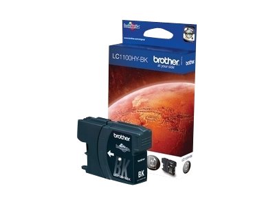 Brother LC1100HYBK - Hohe Ergiebigkeit - Schwarz - Original - Tintenpatrone - für Brother DCP-6690CW - MFC-5890CN - MFC-5895CW - MFC-6490CW - MFC-6890CDW; Justio MFC-5890CN