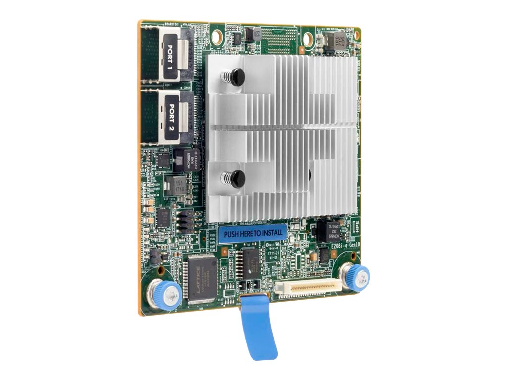 SMART ARY E208I-A SR G10-STOCK - 8 Sender/Kanal - SATA 6Gb/s / SAS 12Gb/s - 12 Gbit/s - RAID 0 - 1 - 5 - 10 - PCIe 3.0 x8 - für Apollo 4200 Gen10; ProLiant DL360 Gen10 SMART ARY E208I-A SR G10-STOCK - 8 Sender/Kanal - SATA 6Gb/s / SAS 12Gb/s - 12 Gbit/s - RAID 0 - 1 - 5 - 10 - PCIe 3.0 x8 - für Apollo 4200 Gen10; ProLiant DL360 Gen10