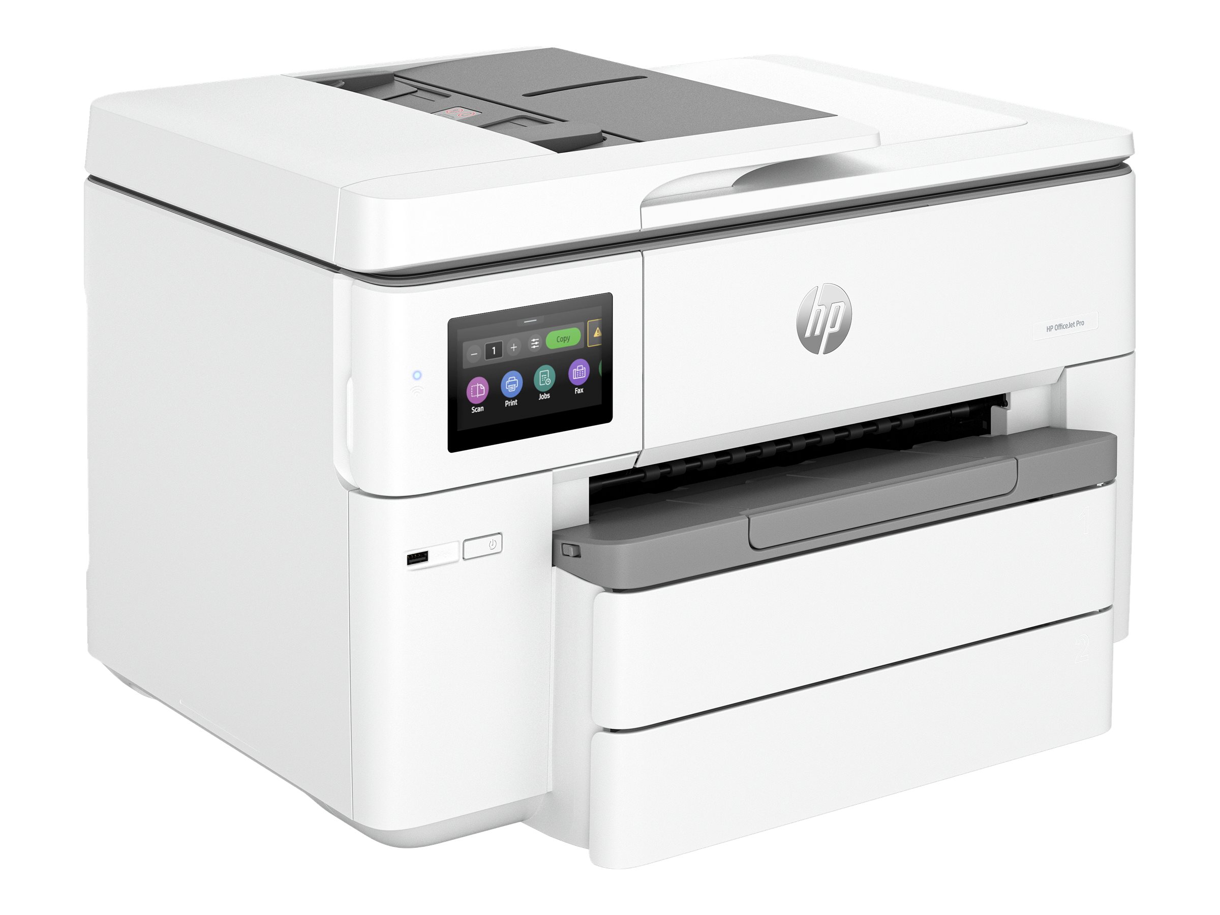 HP Officejet Pro 9730e Wide Format All-in-One - - (Original) - A3 (Medien) - bis zu 18 Seiten/Min. (Kopieren) - bis zu 22 Seiten/Min. (Drucken) - 250 Blatt - USB 2.0 - LAN - Wi-Fi(ac) - USB 2.0-Host - Bluetooth - Cement HP Officejet Pro 9730e Wide Format All-in-One - - (Original) - A3 (Medien) - bis zu 18 Seiten/Min. (Kopieren) - bis zu 22 Seiten/Min. (Drucken) - 250 Blatt - USB 2.0 - LAN - Wi-Fi(ac) - USB 2.0-Host - Bluetooth - Cement