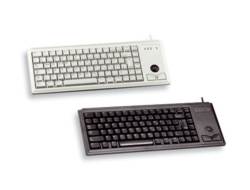 Tastatur G84-4400LPBDE-0 mit Trackball 2xPS/2 - QWERTZ - Deutsch - Hellgrau