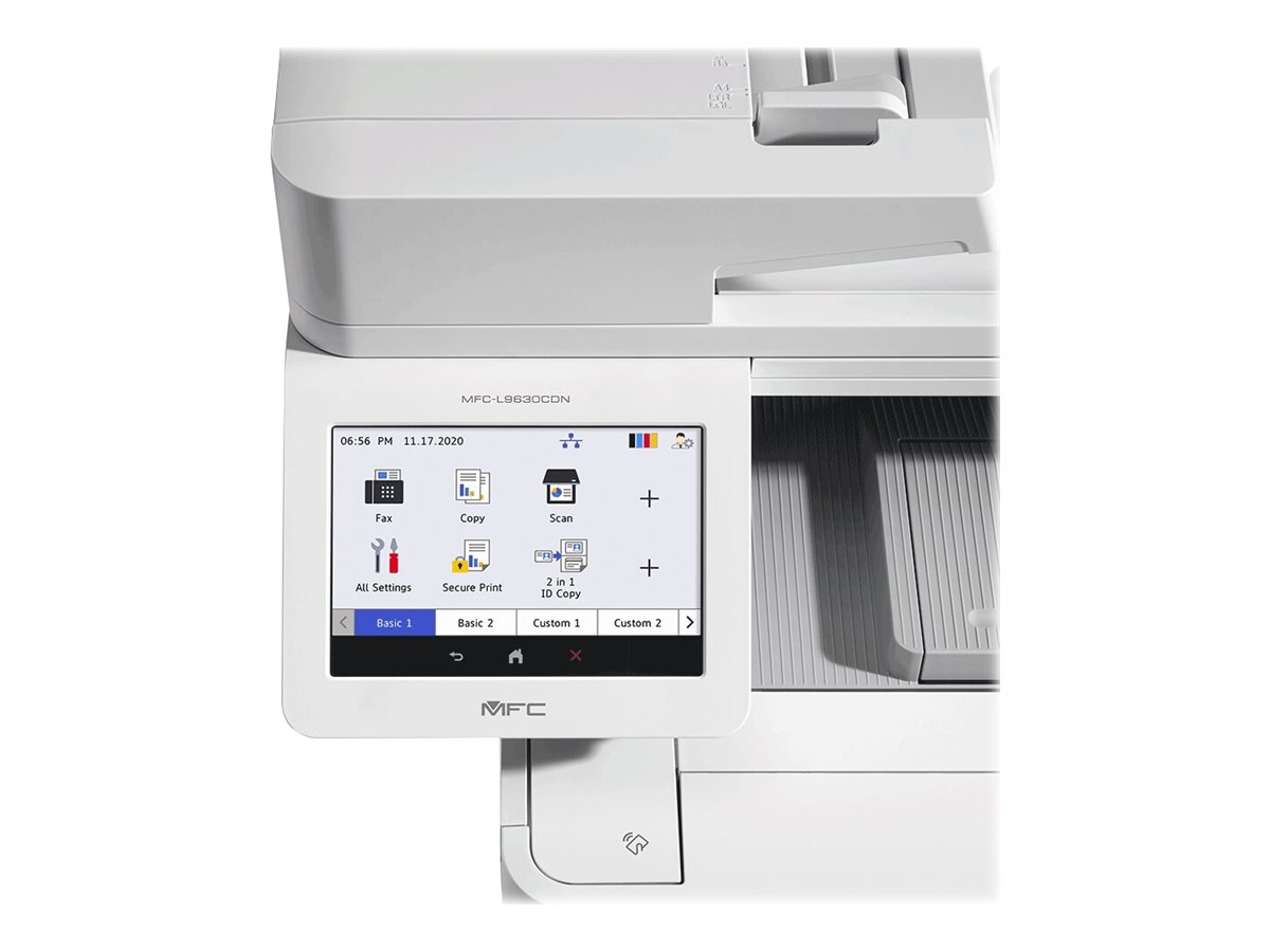 Brother MFC-L9630CDN - Multifunktionsdrucker - - bis zu 40 Seiten/Min. (Kopieren) - bis zu 40 Seiten/Min. (Drucken) - 620 Blatt - 33.6 Kbps - Gigabit LAN - USB 2.0 - USB-Host - NFC Brother MFC-L9630CDN - Multifunktionsdrucker - - bis zu 40 Seiten/Min. (Kopieren) - bis zu 40 Seiten/Min. (Drucken) - 620 Blatt - 33.6 Kbps - Gigabit LAN - USB 2.0 - USB-Host - NFC