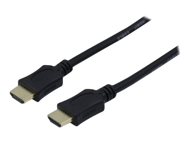 Tecline exertis Connect - High Speed - HDMI-Kabel - HDMI männlich zu HDMI männlich - 2 m - Schwarz