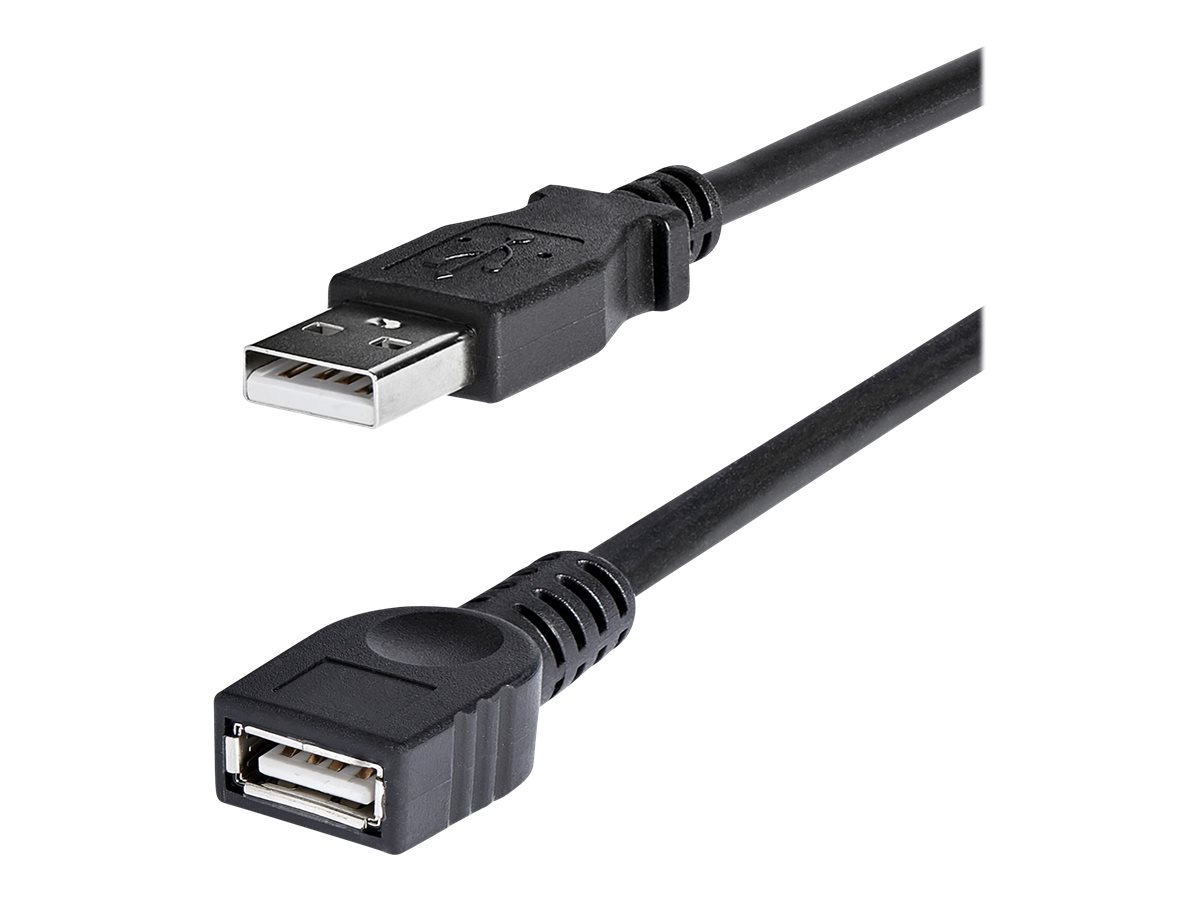 6 FT USB EXTENSION CABLE - zu USB (W) - USB 2.0 - 1.8 m - Schwarz - für P/N: 35FCREADBK3 - ICUSB2321F - ICUSB232V2 - LTUB1MBK - MSDREADU2OTG - ST4200MINI2 - UUSBOTG