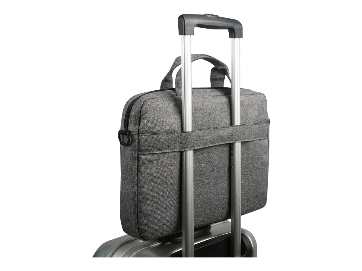 Lenovo Casual Toploader T210 - Notebook-Tasche - - Stahlgrau - für ThinkPad X1 Titanium Yoga Gen 1; X13 Gen 2; V14 IGL; Yoga Slim 7 Pro 14