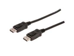 DIGITUS DisplayPort Anschlusskabel - zu DisplayPort (M) - 10 m - geformt - Schwarz DIGITUS DisplayPort Anschlusskabel - zu DisplayPort (M) - 10 m - geformt - Schwarz