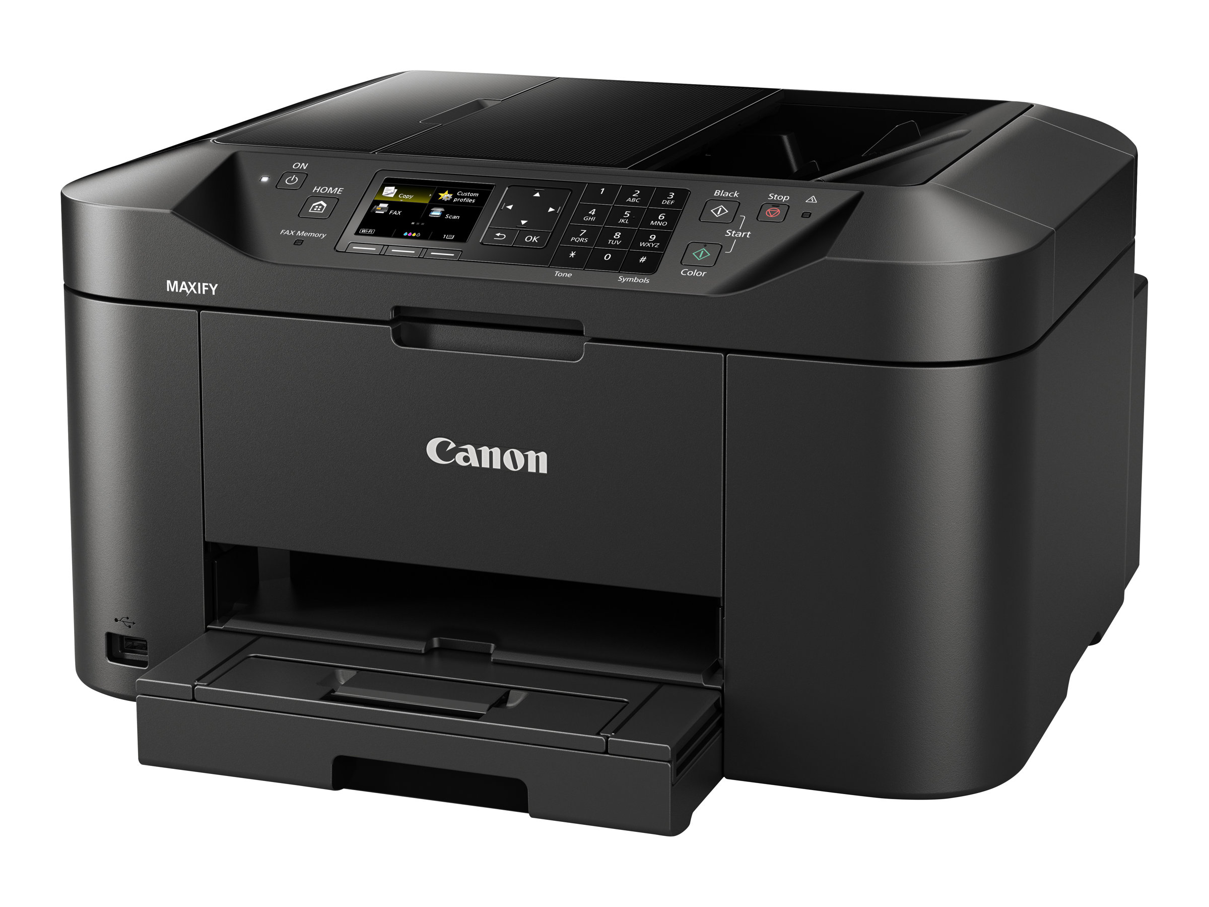 Canon MAXIFY MB2150 - Multifunktionsdrucker - - Legal (216 x 356 mm) (Original) - A4/Legal (Medien) - bis zu 18 Seiten/Min. (Kopieren) - bis zu 19 ipm (Drucken) - 250 Blatt - 33.6 Kbps - Wi-Fi(n) - USB-Host - USB 2.0 Canon MAXIFY MB2150 - Multifunktionsdrucker - - Legal (216 x 356 mm) (Original) - A4/Legal (Medien) - bis zu 18 Seiten/Min. (Kopieren) - bis zu 19 ipm (Drucken) - 250 Blatt - 33.6 Kbps - Wi-Fi(n) - USB-Host - USB 2.0