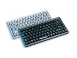 Tastatur G84-4100LCMDE-0 USB PS/2 - Deutsch - Hellgrau