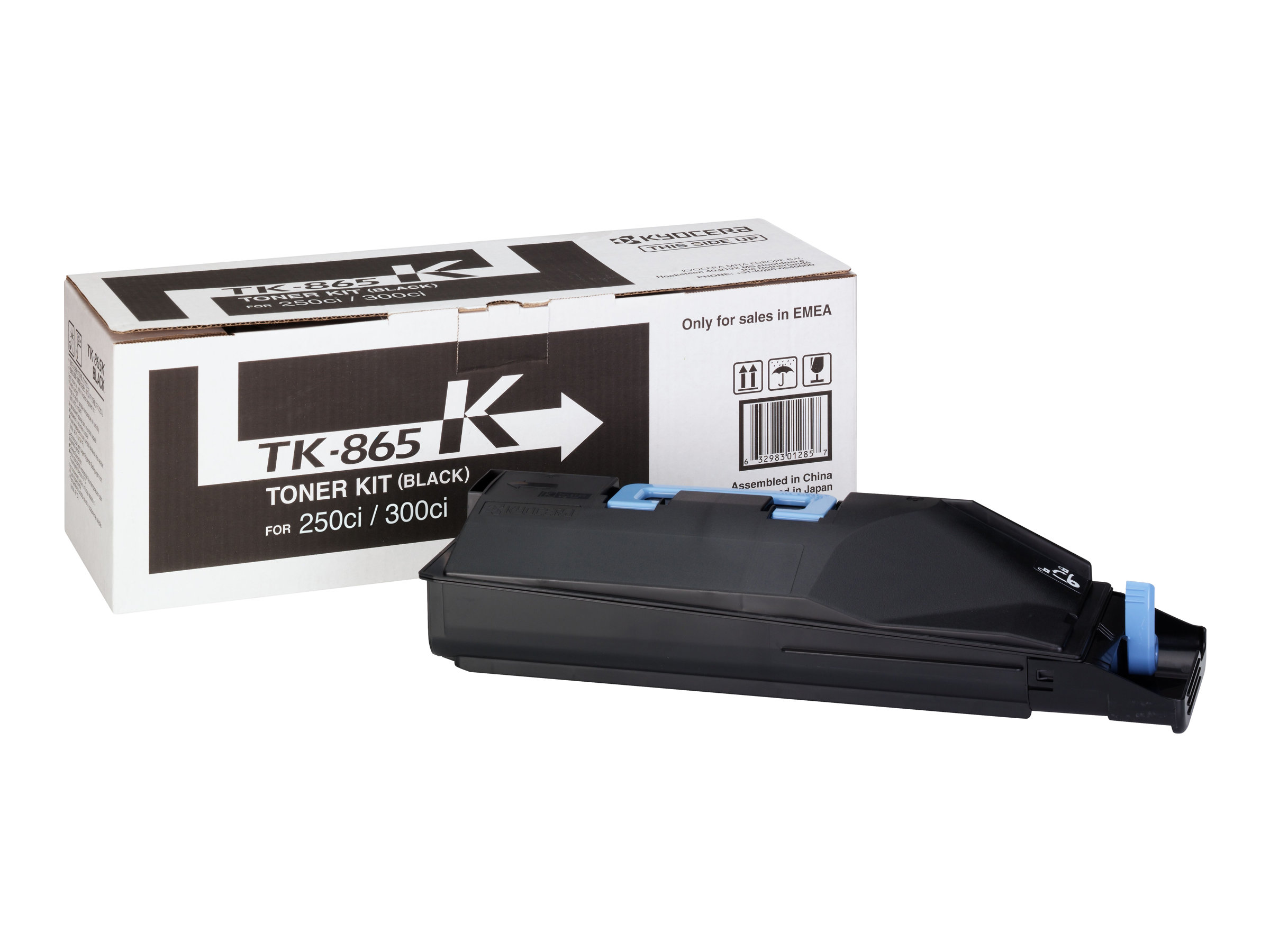Toner TK-865K Kit schwarz - für TASKalfa 250ci - 300ci