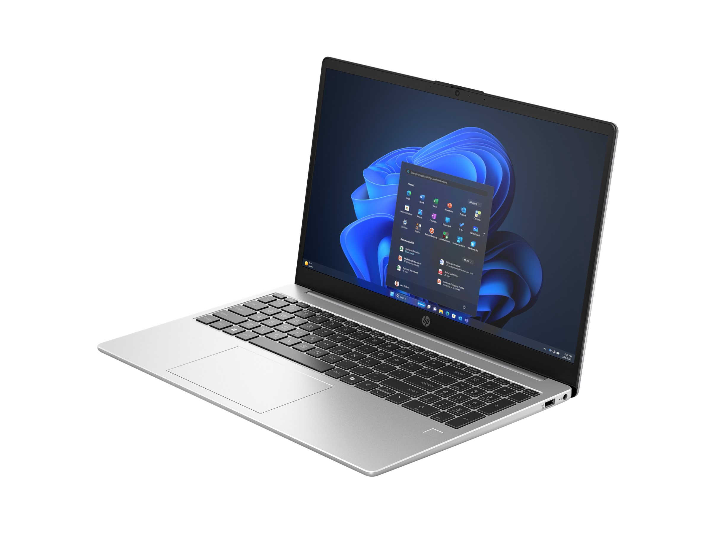 HP 250R G10 Notebook - Intel Core 5 120U / 1.4 GHz - IPS 1920 x 1080 (Full HD) - Wi-Fi 6 - Turbo Silber - kbd: Deutsch HP 250R G10 Notebook - Intel Core 5 120U / 1.4 GHz - IPS 1920 x 1080 (Full HD) - Wi-Fi 6 - Turbo Silber - kbd: Deutsch