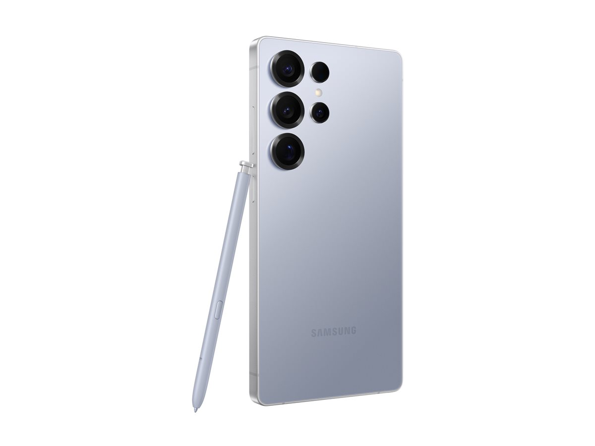 Samsung Galaxy S25 Ultra - 5G Smartphone - Dual-SIM - RAM 12 GB / Interner Speicher 1 TB - OLED-Disp - 4x x Rückkamera 200 MP - 50 MP - 50 MP - 10 MP - front camera 12 MP - Titan Silberblau Samsung Galaxy S25 Ultra - 5G Smartphone - Dual-SIM - RAM 12 GB / Interner Speicher 1 TB - OLED-Disp - 4x x Rückkamera 200 MP - 50 MP - 50 MP - 10 MP - front camera 12 MP - Titan Silberblau