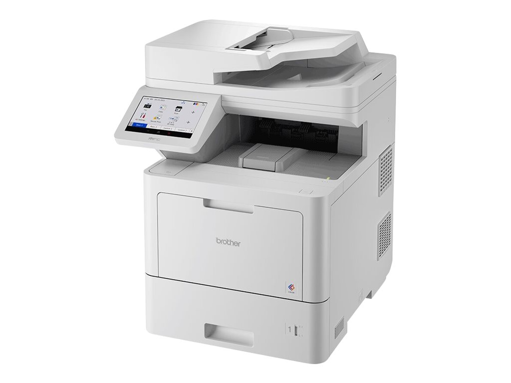 Brother MFC-L9630CDN - Multifunktionsdrucker - - bis zu 40 Seiten/Min. (Kopieren) - bis zu 40 Seiten/Min. (Drucken) - 620 Blatt - 33.6 Kbps - Gigabit LAN - USB 2.0 - USB-Host - NFC