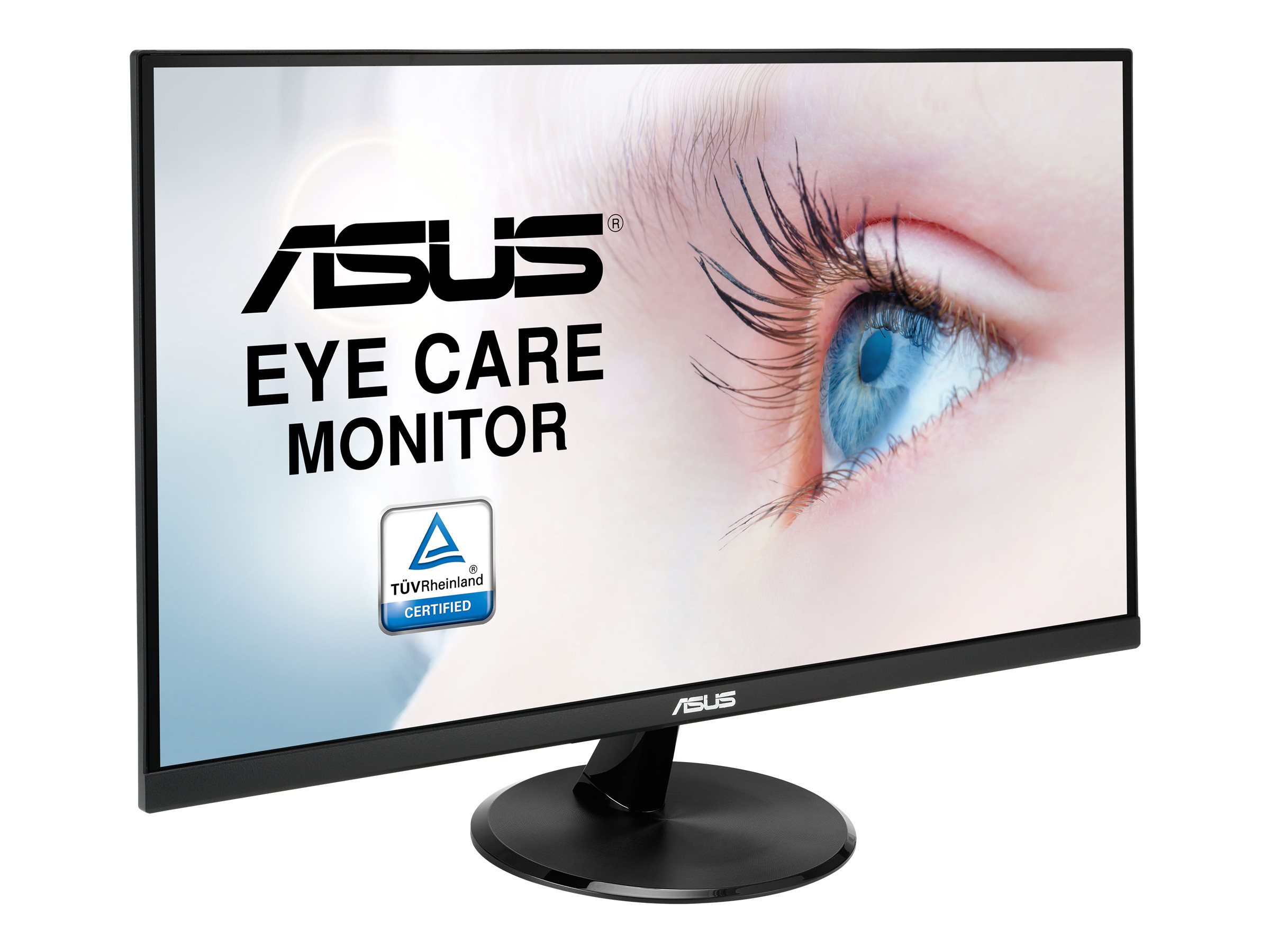 ASUS VP279HE - LED-Monitor - 68.47 cm (27") - 1920 - @ 75 Hz - IPS - 250 cd/m² - 1000:1 - 5 ms - HDMI - VGA - Schwarz