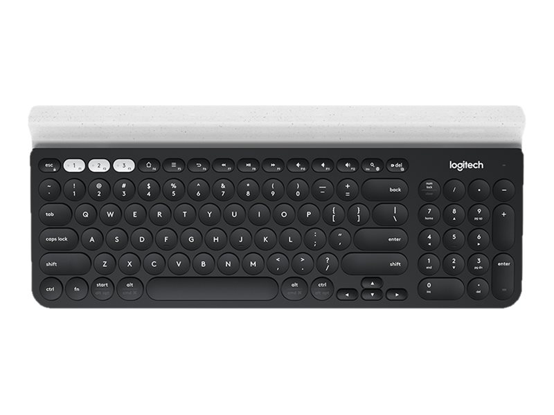 Logitech K780 Multi-Device Wireless Keyboard - Deutsch - weiß