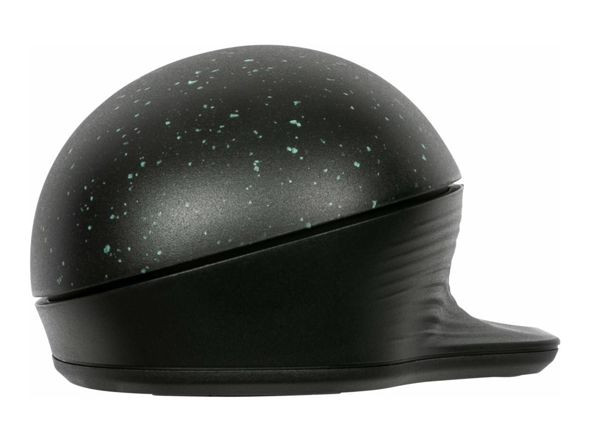 Targus ErgoFlip EcoSmart - Maus, Beidhändig - ergonomisch - rechts- und linkshändig - optisch - 6 Tasten - kabellos - Bluetooth 5.0 LE - Schwarz