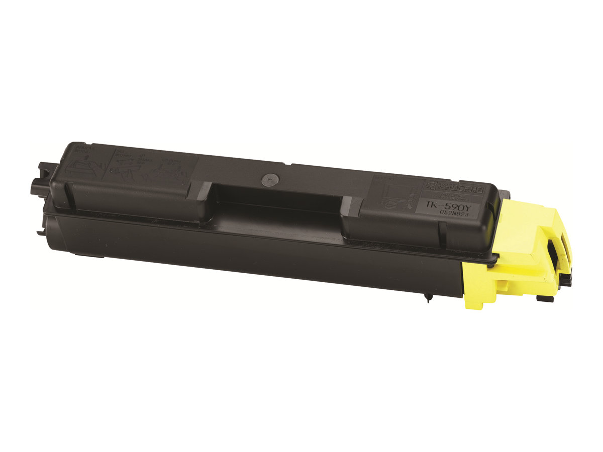 Toner Kit TK-590Y gelb - für Kyocera FS-C2026 - FS-C2126; ECOSYS M6023 - M6026 - M6526 - P6026; FS-C5250