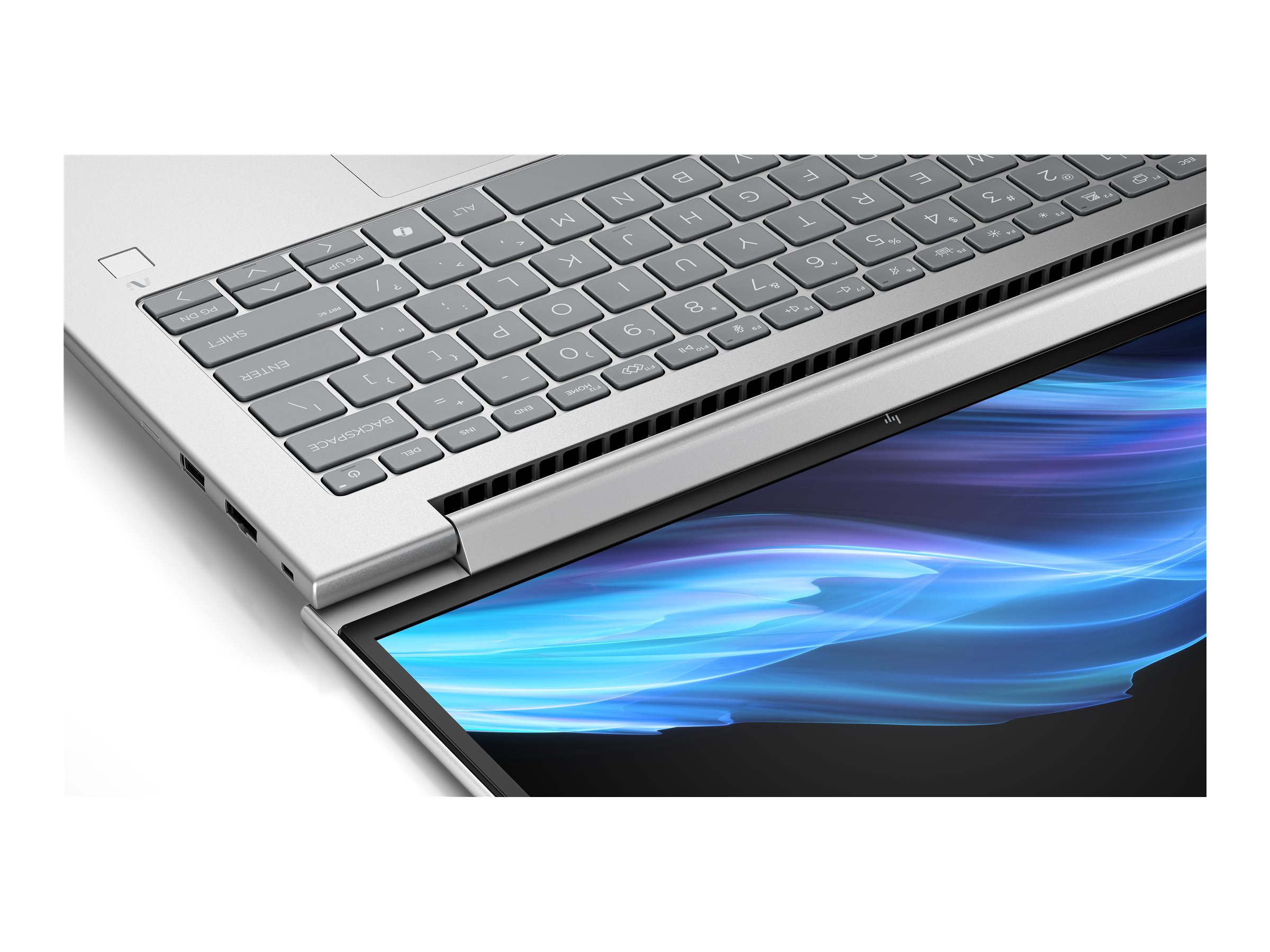 HP EliteBook 6 G1a Notebook Next Gen AI - 177-Grad - IPS 1920 x 1200 - Wi-Fi 7 - Bluetooth - 4G LTE-A - Schnellaluminium in Silber - kbd: Deutsch