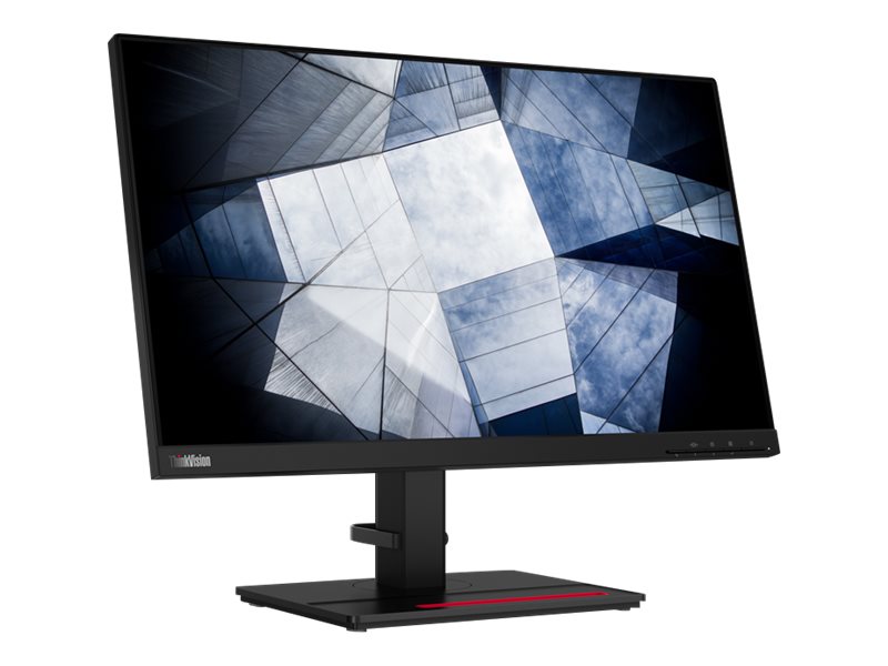 Lenovo ThinkVision P24h-2L - LED-Monitor - 61 cm - (23.8" sichtbar) - 2560 x 1440 QHD @ 60 Hz - IPS - 300 cd/m² - 1000:1 - 4 ms - HDMI - DisplayPort - USB-C - Lautsprecher - Raven Black
