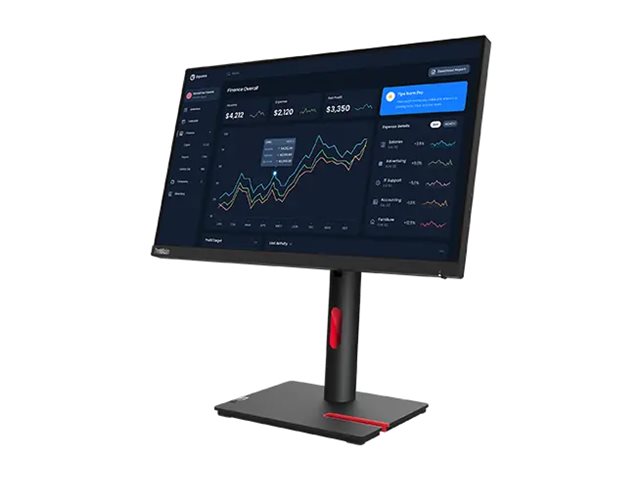 Lenovo ThinkVision T22i-30 - LED-Monitor - 54.6 cm (21.5") - 1920 x 1080 Full HD (1080p) @ 60 Hz - IPS - 250 cd/m² - 1000:1 - 4 ms - HDMI - VGA - DisplayPort - Raven Black - für ThinkCentre neo 70t 11YU; ThinkPad P15 Gen 2 20YQ Lenovo ThinkVision T22i-30 - LED-Monitor - 54.6 cm (21.5") - 1920 x 1080 Full HD (1080p) @ 60 Hz - IPS - 250 cd/m² - 1000:1 - 4 ms - HDMI - VGA - DisplayPort - Raven Black - für ThinkCentre neo 70t 11YU; ThinkPad P15 Gen 2 20YQ
