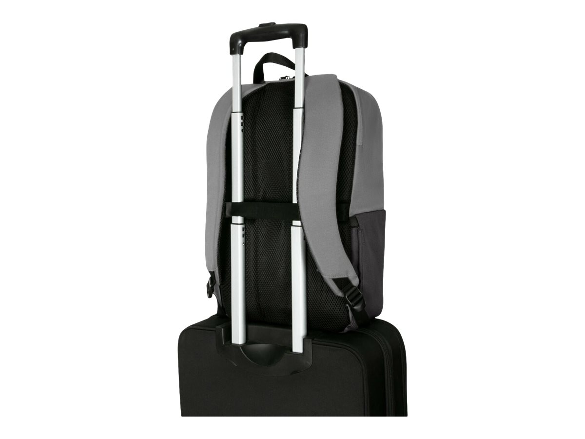 Targus Sagano EcoSmart Travel, Notebook-Rucksack - Grau - Schwarz