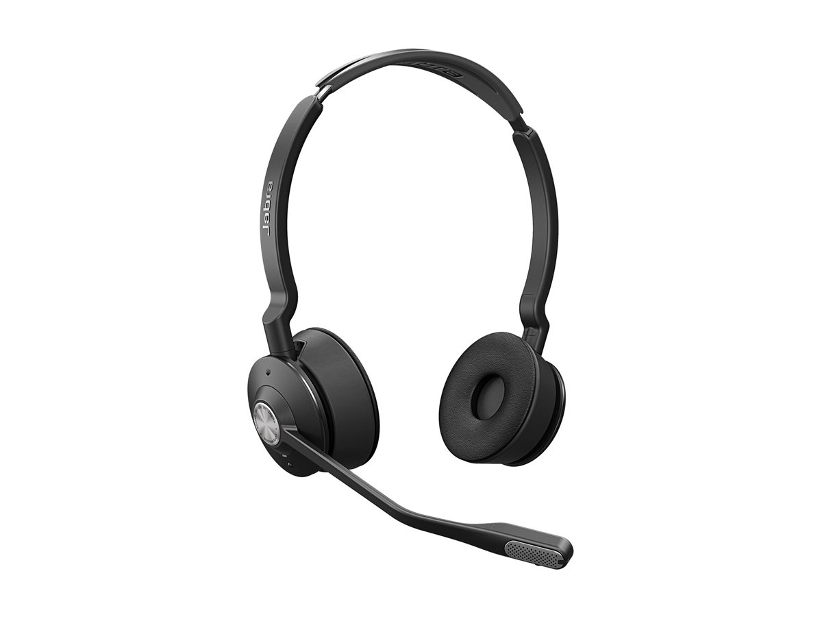 Jabra Engage 75 SE Stereo (Low Power) - Headset - On-Ear - DECT / Bluetooth - kabellos - NFC - Zoom Certified - UC-zertifiziert - Amazon Chime Certified - Google Meet Certified - Works With Chromebook Certified - Certified for Microsoft Teams Open Office