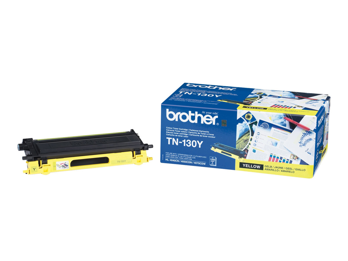 Brother TN130Y - Gelb - Original - Tonerpatrone - für Brother DCP-9040 - 9042 - 9045 - HL-4040 - 4050 - 4070 - MFC-9440 - 9450 - 9840 Brother TN130Y - Gelb - Original - Tonerpatrone - für Brother DCP-9040 - 9042 - 9045 - HL-4040 - 4050 - 4070 - MFC-9440 - 9450 - 9840
