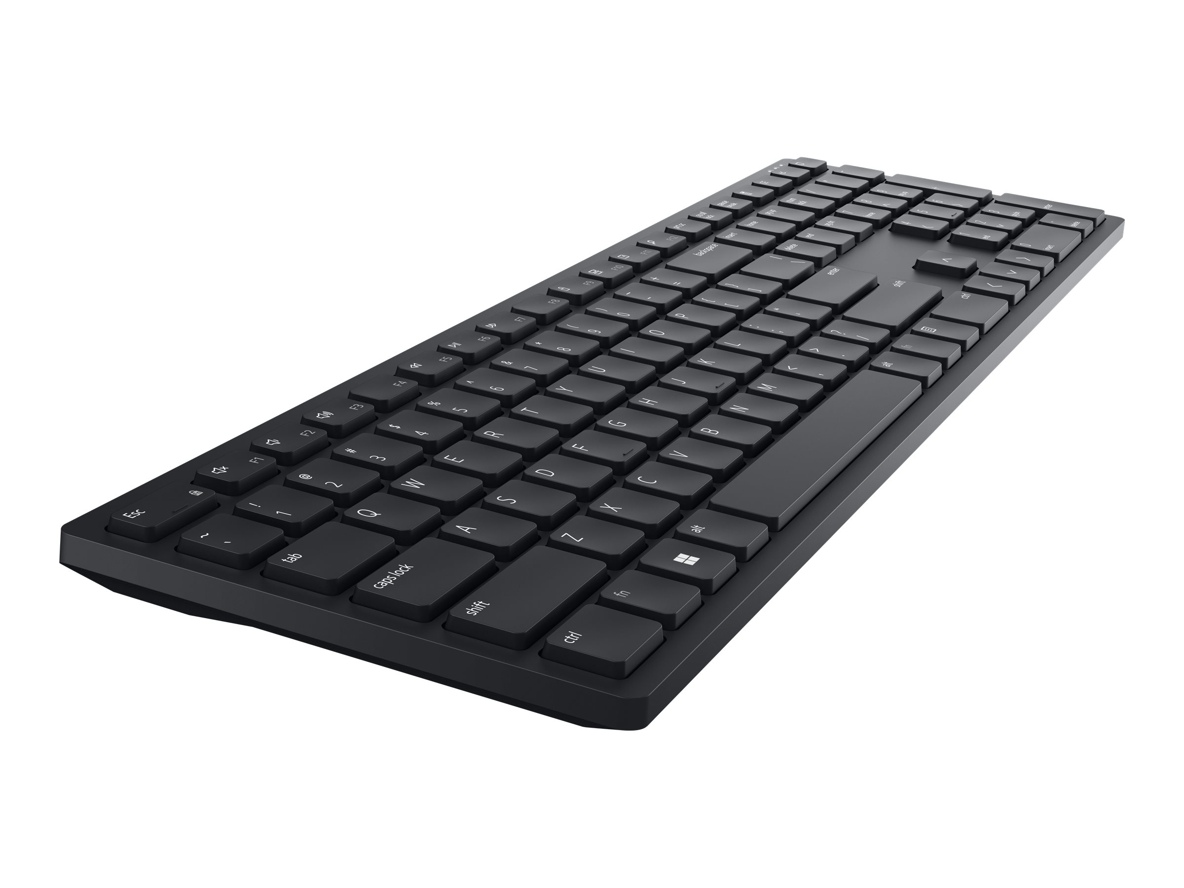 Dell KB500 - Tastatur - kabellos - 2.4 GHz - - Deutsch - Schwarz - mit 3 years NBD Advance Exchange