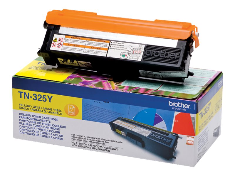 Brother TN325Y - Gelb - Original - Tonerpatrone - für Brother DCP-9055 - DCP-9270 - HL-4140 - HL-4150 - HL-4570 - MFC-9460 - MFC-9465 - MFC-9970 Brother TN325Y - Gelb - Original - Tonerpatrone - für Brother DCP-9055 - DCP-9270 - HL-4140 - HL-4150 - HL-4570 - MFC-9460 - MFC-9465 - MFC-9970