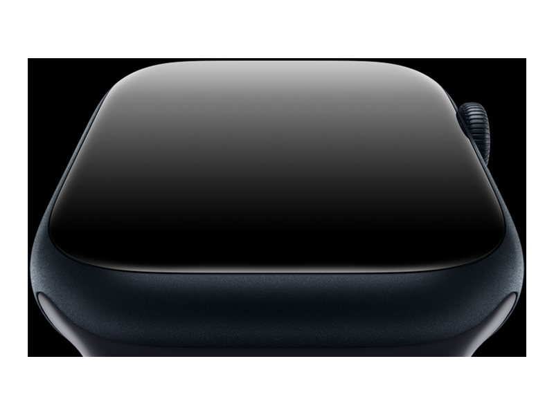 Apple Watch Series 9 (GPS + Cellular) - 45 mm - Midnight Aluminium - intelligente Uhr mit Sportband - Flouroelastomer - Midnight - Bandgröße: M/L - 64 GB - Wi-Fi - Bluetooth - UWB - LTE - 4G - 39 g Apple Watch Series 9 (GPS + Cellular) - 45 mm - Midnight Aluminium - intelligente Uhr mit Sportband - Flouroelastomer - Midnight - Bandgröße: M/L - 64 GB - Wi-Fi - Bluetooth - UWB - LTE - 4G - 39 g