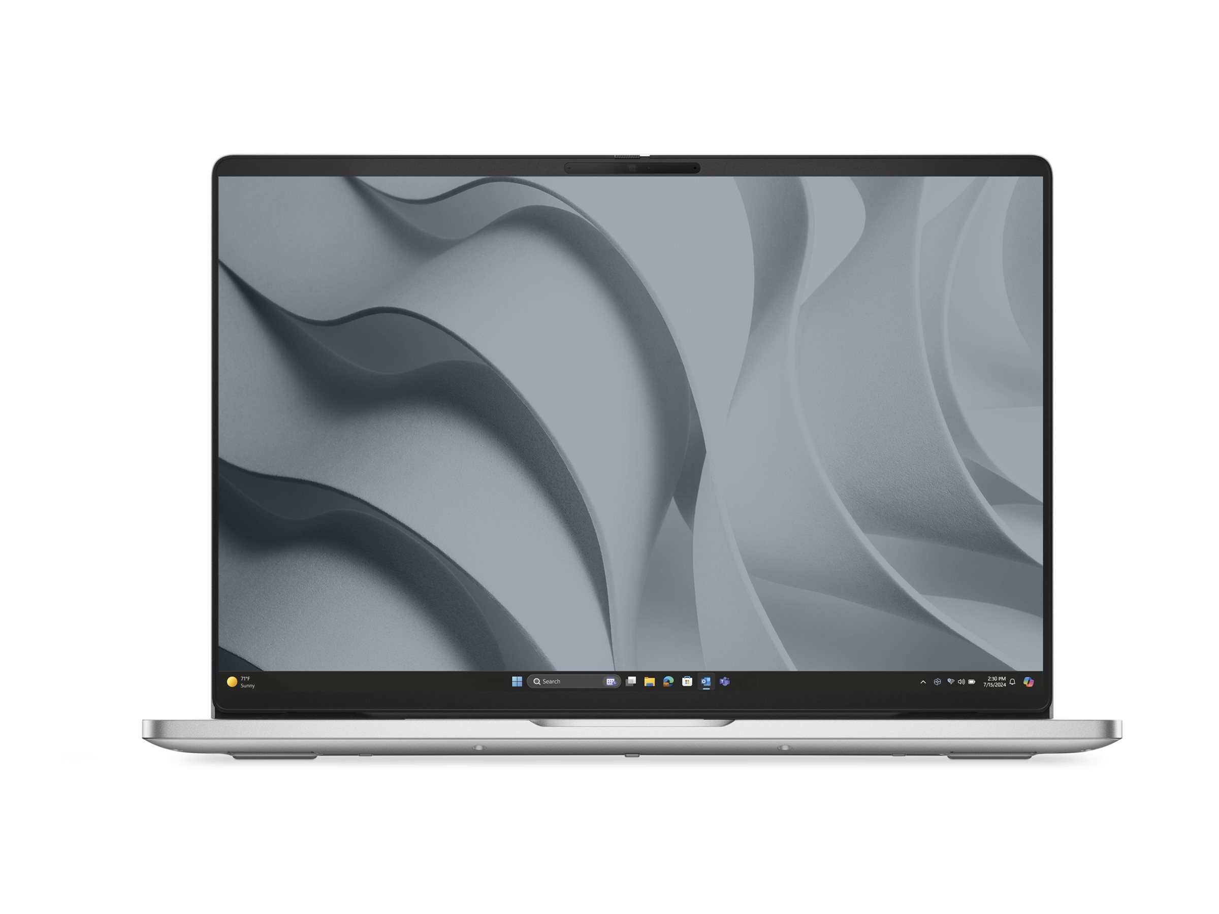 Dell Pro 16 - AMD Ryzen AI 7 350 / 2 GHz - - IPS 1920 x 1200 (Full HD Plus) - Wi-Fi 6E - Platinum Silver - BTS - mit 1 Jahr Basis Vor-Ort