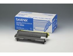 Brother TN2000 - Schwarz - Original - Tonerpatrone - für Brother DCP-7010 - DCP-7010L - DCP-7025 - MFC-7225n - MFC-7420 - MFC-7820N; FAX-2820 - 2825