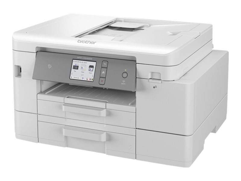 Brother MFC-J4540DW - Multifunktionsdrucker - Farbe - Tintenstrahl - A4 (210 x 297 mm) - (Original) - A4/Legal (Medien) - bis zu 13 Seiten/Min. (Kopieren) - bis zu 20 Seiten/Min. (Drucken) - 150 Blatt - 14.4 Kbps - USB 2.0 - LAN - Wi-Fi(n) - NFC