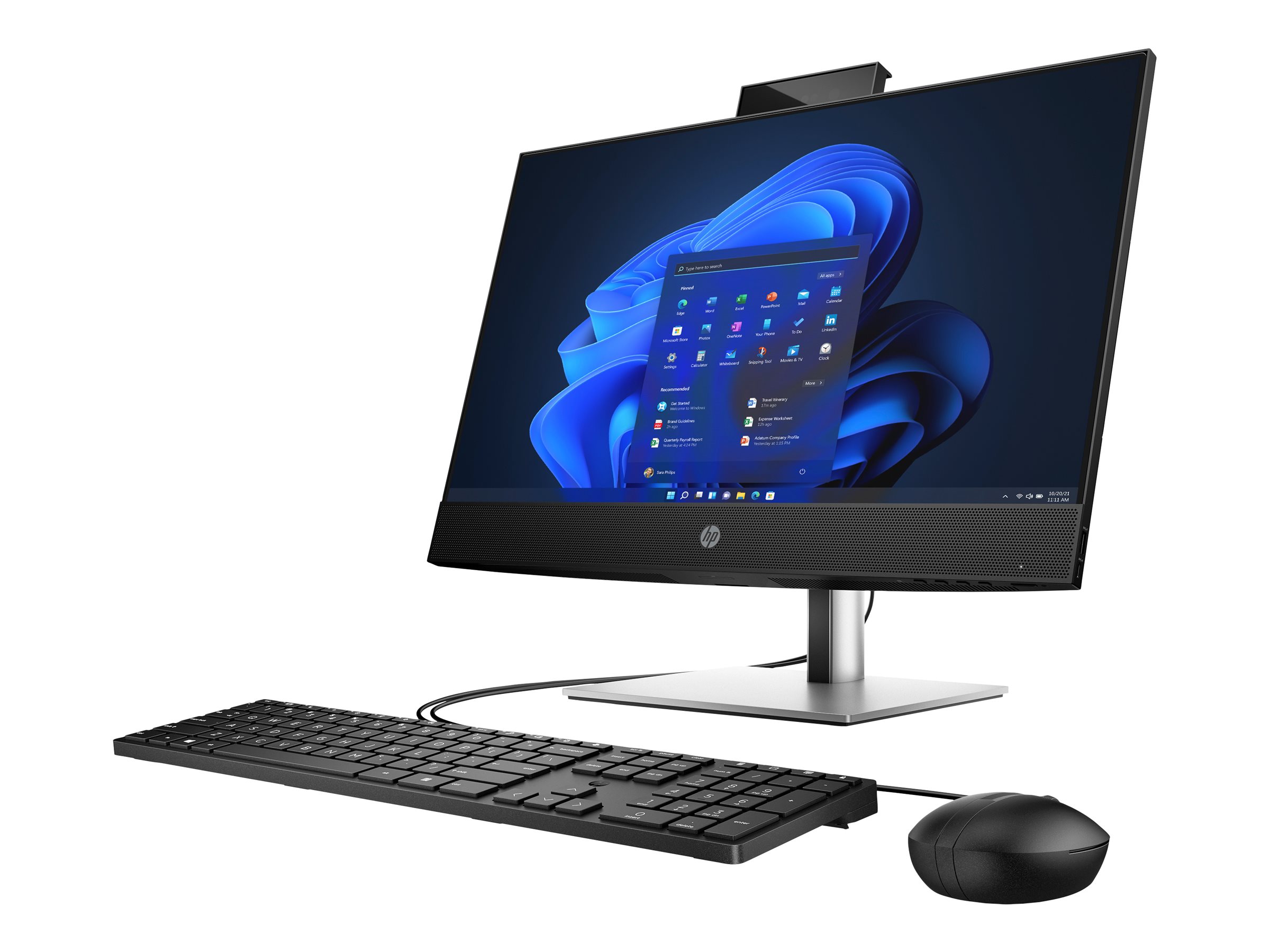 HP ProOne 440 G9 - All-in-One (Komplettlösung) - - Bluetooth 5.3 - Win 11 Pro - Monitor: LED 60.5 cm (23.8") 1920 x 1080 (Full HD) @ 60 Hz - Tastatur: Deutsch - Smart Buy - mit HP Wolf Pro Security Edition (1 Jahr)