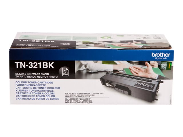 Brother TN321BK - Schwarz - Original - Tonerpatrone - für Brother DCP-L8400 - DCP-L8450 - HL-L8250 - HL-L8350 - MFC-L8650 - MFC-L8850