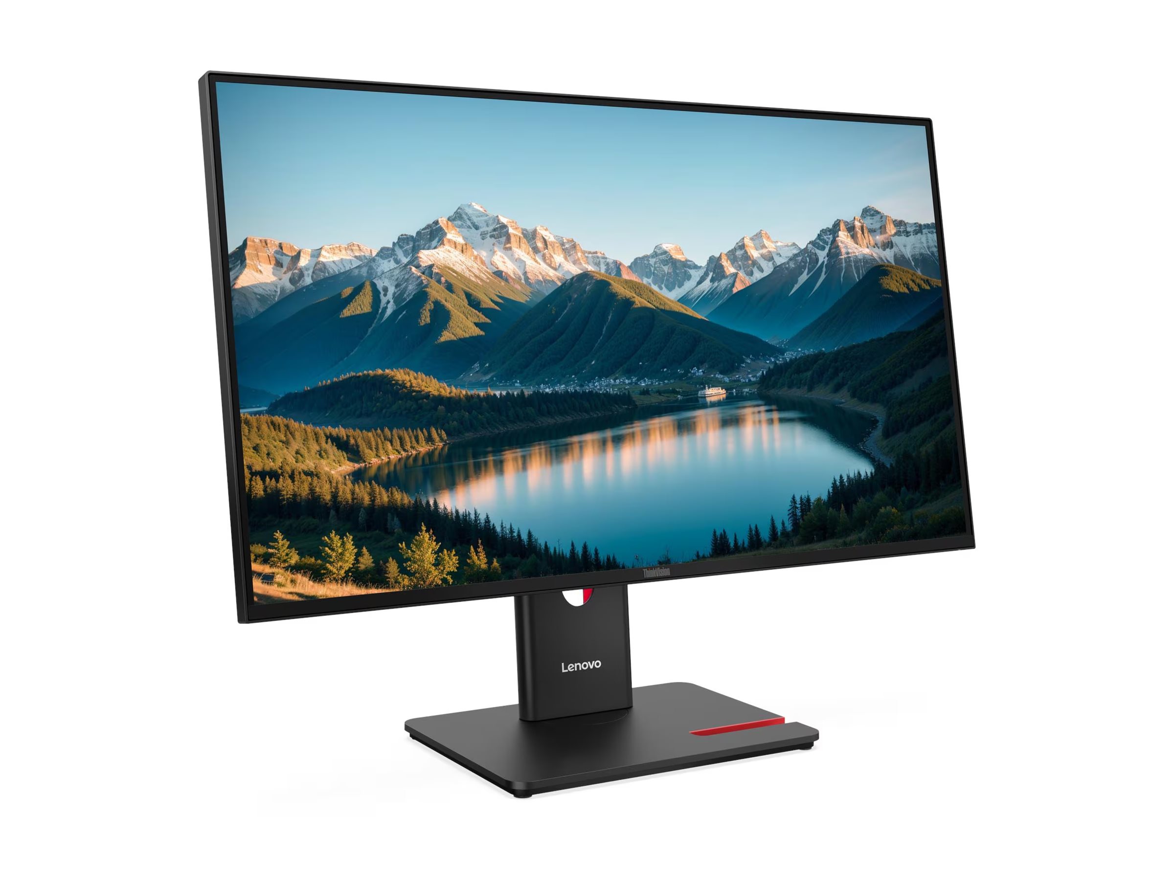 Lenovo ThinkVision T27Q-40 - LED-Monitor - 68.6 cm - 2560 x 1440 QHD @ 120 Hz - IPS - 350 cd/m² - 1500:1 - DisplayHDR 10 - 4 ms - HDMI - DisplayPort - Finsternis schwarz