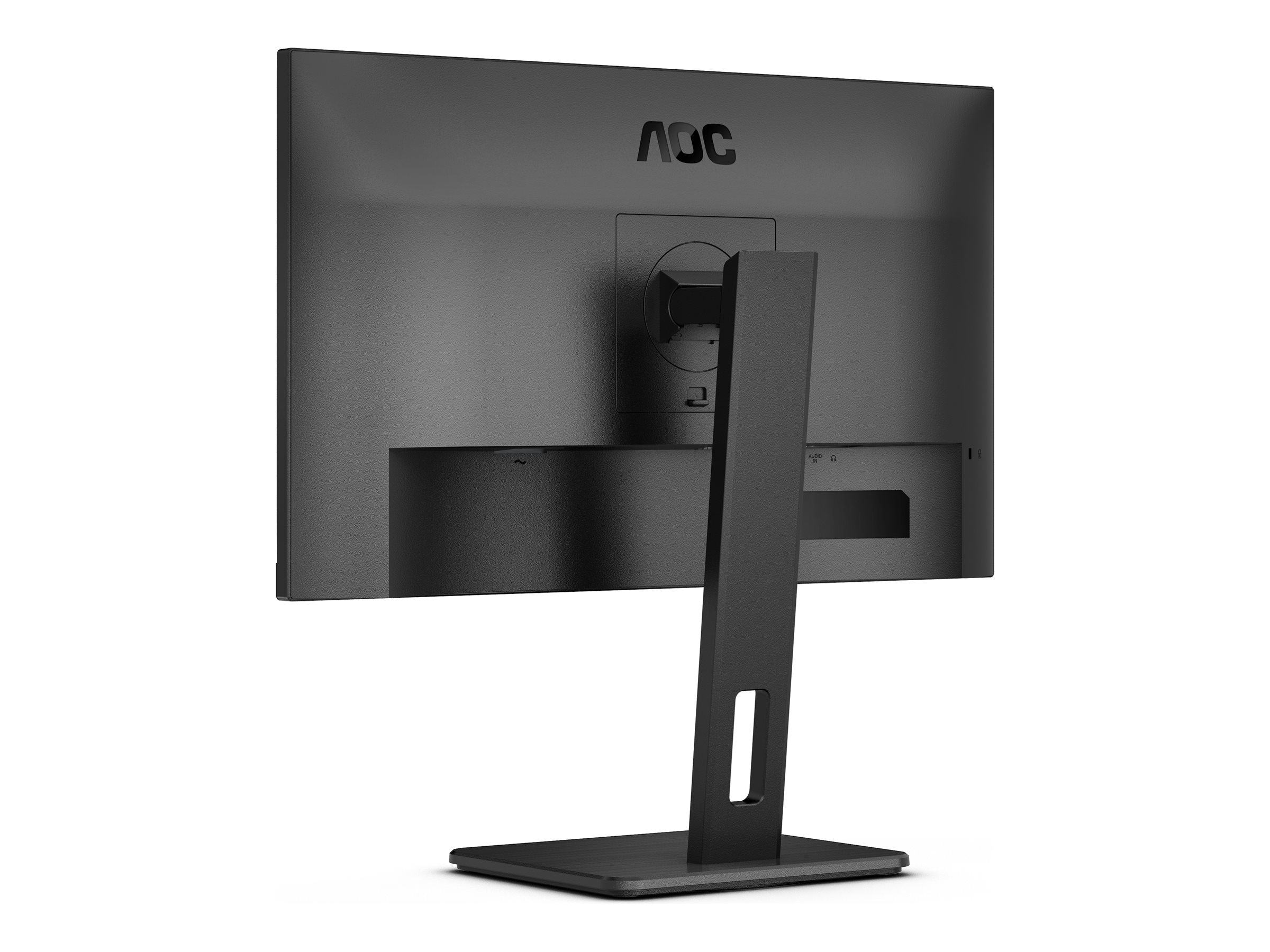 AOC 24E3QAF - LED-Monitor - 60.5 cm (24") - @ 75 Hz - IPS - 1000:1 - 4 ms - HDMI - VGA - DisplayPort - Lautsprecher - Textured Black