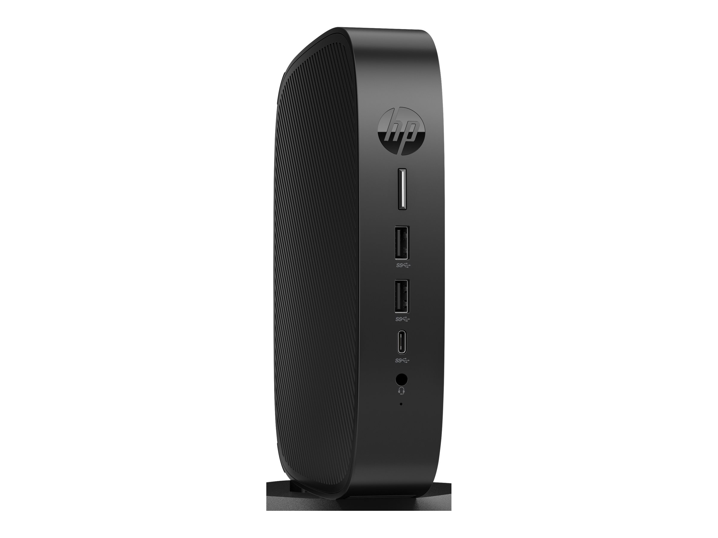 HP Elite t655 - Thin Client - SFF - RAM 4 GB - Flash 32 GB - eMMC - Radeon Graphics - 1GbE - Bluetooth 5.2 - Wi-Fi 6 - WLAN: 802.11a/b/g/n/ac/ax - Bluetooth 5.2 - IGEL OS - Monitor: keiner - Tastatur: Deutsch