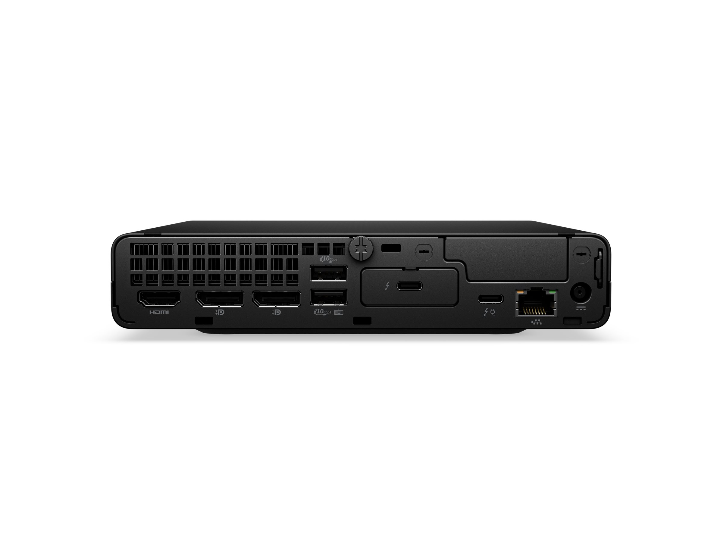HP EliteDesk 8 G2i Next Gen - Mini - Core Ultra 7 - vPro - RAM 32 GB - SSD 1 TB - NVMe - Intel Graphics - Wi-Fi 6 - Wi-Fi 7 - Bluetooth 6.0 - WLAN: 802.11a/b/g/n/ac/ax/be - Bluetooth 6.0 - Win 10 Pro - Monitor: keiner - Tastatur: Deutsch - tiefschwarz -…