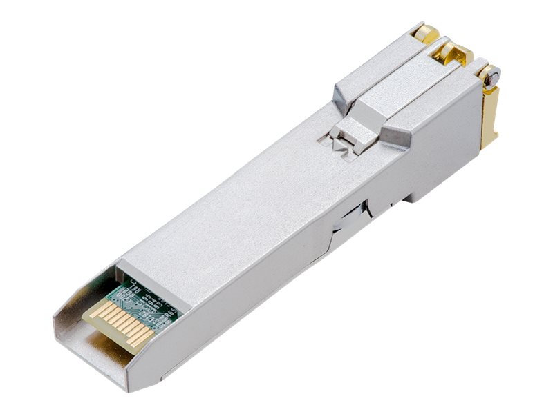 TP-LINK TL-SM331T V1 - SFP Transceiver - 1GbE - über CAT 5e - 1000Base-T - RJ-45 - bis zu 100 m - für JetStream TL-SG3452XP V1 TP-LINK TL-SM331T V1 - SFP Transceiver - 1GbE - über CAT 5e - 1000Base-T - RJ-45 - bis zu 100 m - für JetStream TL-SG3452XP V1
