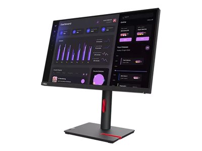 Lenovo ThinkVision T24i-30 - LED-Monitor - 60.5 cm (23.8") - 1920 x 1080 Full HD (1080p) @ 60 Hz - IPS - 250 cd/m² - 1000:1 - 4 ms - HDMI - VGA - DisplayPort - Raven Black - Campus - für ThinkPad P15 Gen 2 20YQ Lenovo ThinkVision T24i-30 - LED-Monitor - 60.5 cm (23.8") - 1920 x 1080 Full HD (1080p) @ 60 Hz - IPS - 250 cd/m² - 1000:1 - 4 ms - HDMI - VGA - DisplayPort - Raven Black - Campus - für ThinkPad P15 Gen 2 20YQ