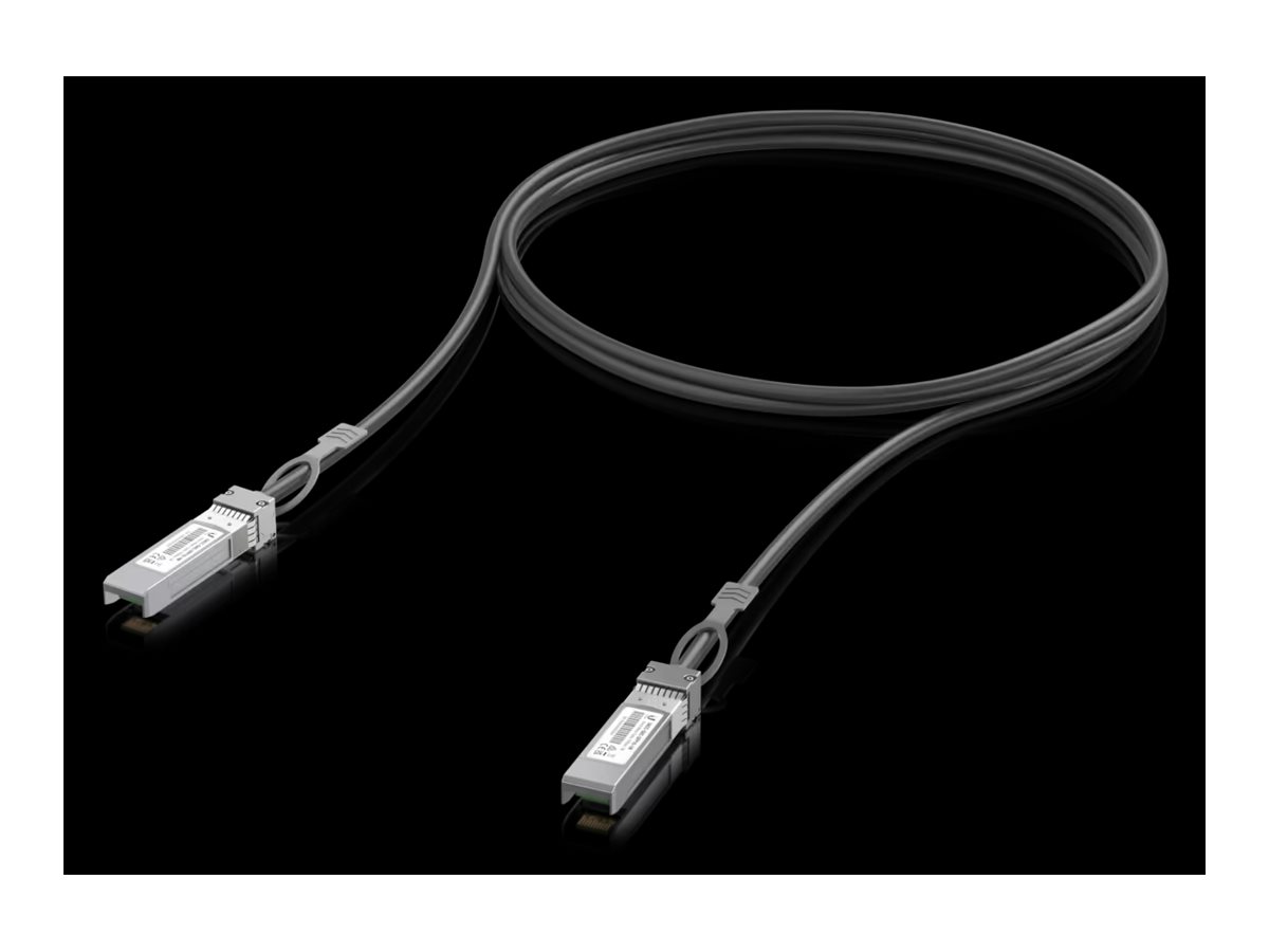 UbiQuiti 10GBase Direktanschlusskabel - 3 m - 6 mm - passiv - Schwarz UbiQuiti 10GBase Direktanschlusskabel - 3 m - 6 mm - passiv - Schwarz