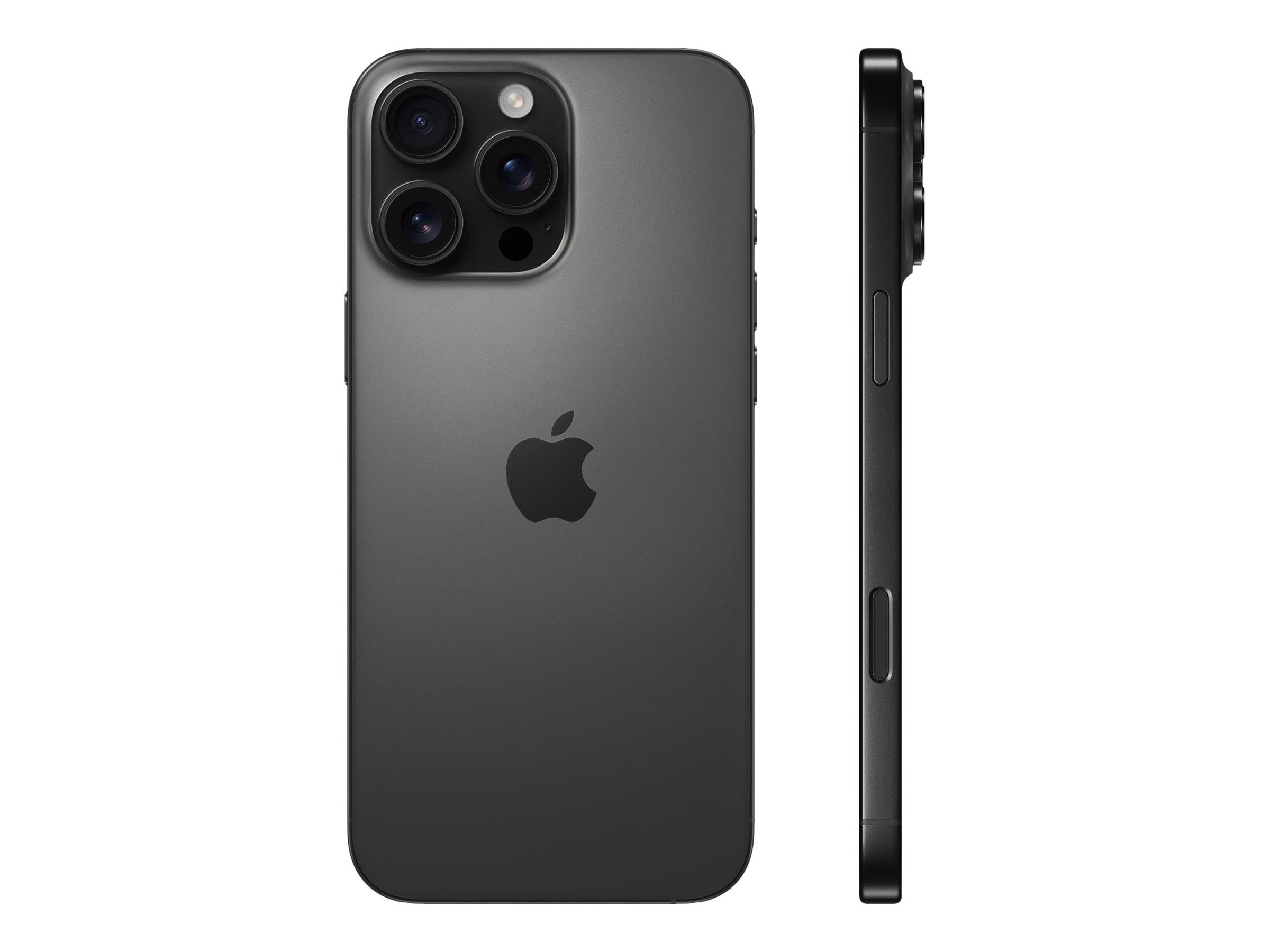 Apple iPhone 16 Pro - 5G Smartphone - Dual-SIM / - Triple-Kamera 48 MP - 48 MP - 12 MP - front camera 12 MP - schwarzes Titan