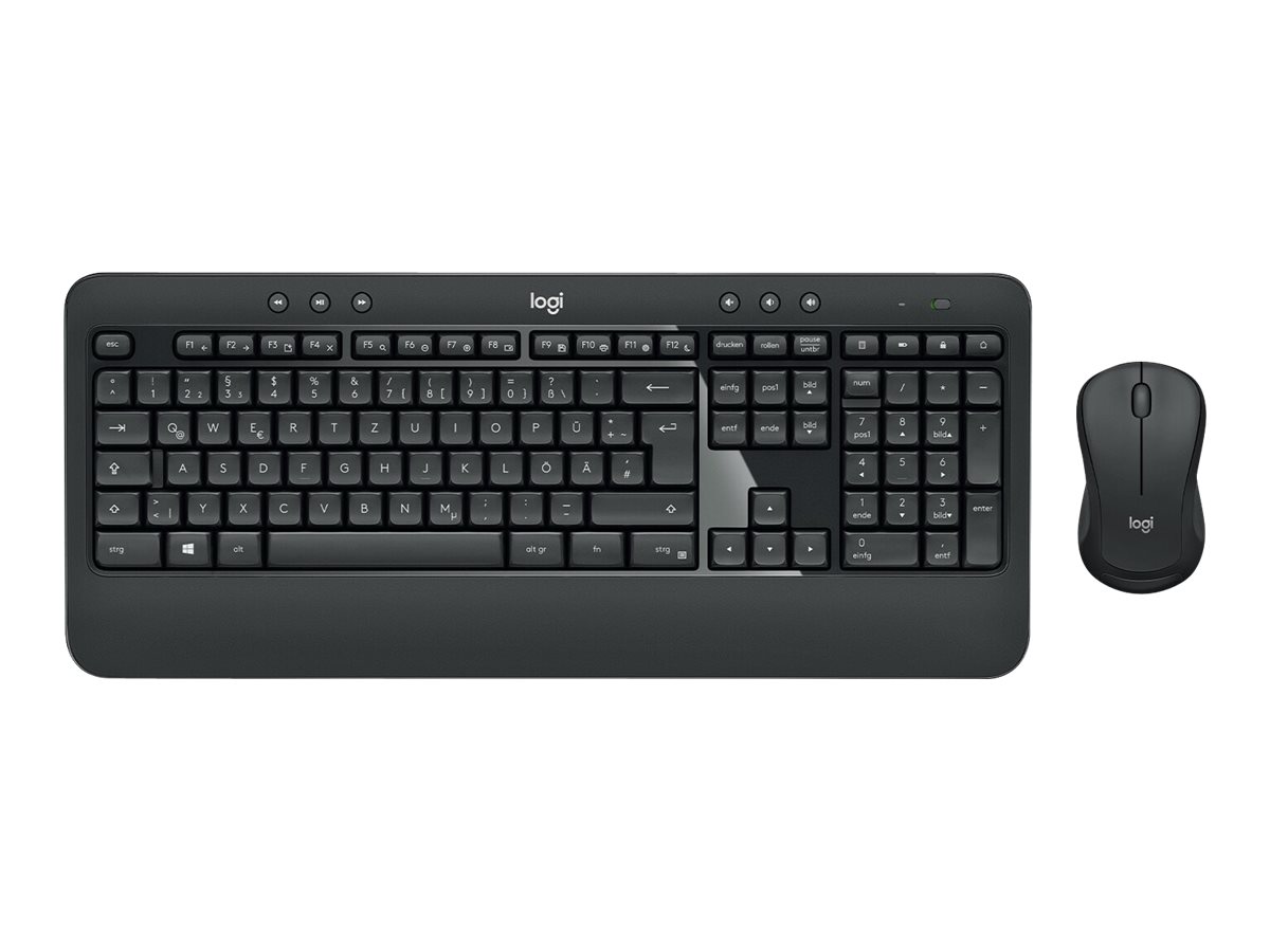 Logitech MK540 Advanced RF Wireless QWERTZ Deutsch - kabellos - 2.4 GHz - Deutsch Logitech MK540 Advanced RF Wireless QWERTZ Deutsch - kabellos - 2.4 GHz - Deutsch