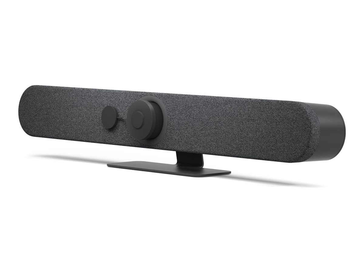 Rally Bar Mini - 4K Ultra HD - 4x - PTZ - 120° FOV - 86 dB - THD 2% - 48 kHz - 9 - Zoom Certified - Zertifiziert für Microsoft Teams - Graphite Rally Bar Mini - 4K Ultra HD - 4x - PTZ - 120° FOV - 86 dB - THD 2% - 48 kHz - 9 - Zoom Certified - Zertifiziert für Microsoft Teams - Graphite