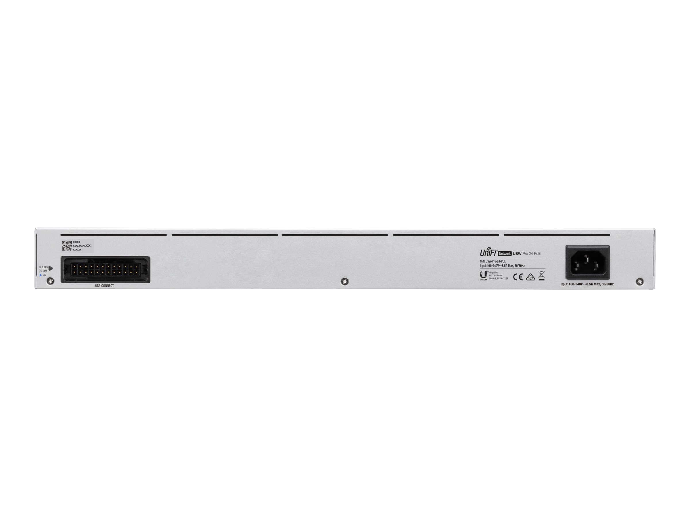 Ubiquiti UniFi Switch USW-Pro-24-POE - Switch - managed - 24 x 10/100/1000 (16 PoE+, 8 PoE++) - + 2 x 10 Gigabit SFP+ (Uplink) - Desktop - an Rack montierbar - PoE++ (400 W) Ubiquiti UniFi Switch USW-Pro-24-POE - Switch - managed - 24 x 10/100/1000 (16 PoE+, 8 PoE++) - + 2 x 10 Gigabit SFP+ (Uplink) - Desktop - an Rack montierbar - PoE++ (400 W)