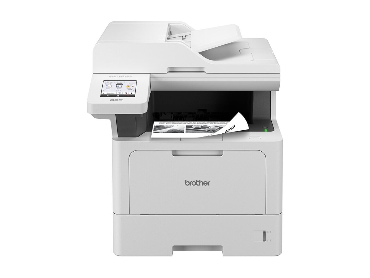 Brother MFC-L5710DN - Multifunktionsdrucker - s/w - /A4 (210 x 297 mm) (Original) - A4/Legal (Medien) - bis zu 48 Seiten/Min. (Kopieren) - bis zu 48 Seiten/Min. (Drucken) - 350 Blatt - 33.6 Kbps - USB 2.0 - Gigabit LAN - USB 2.0-Host