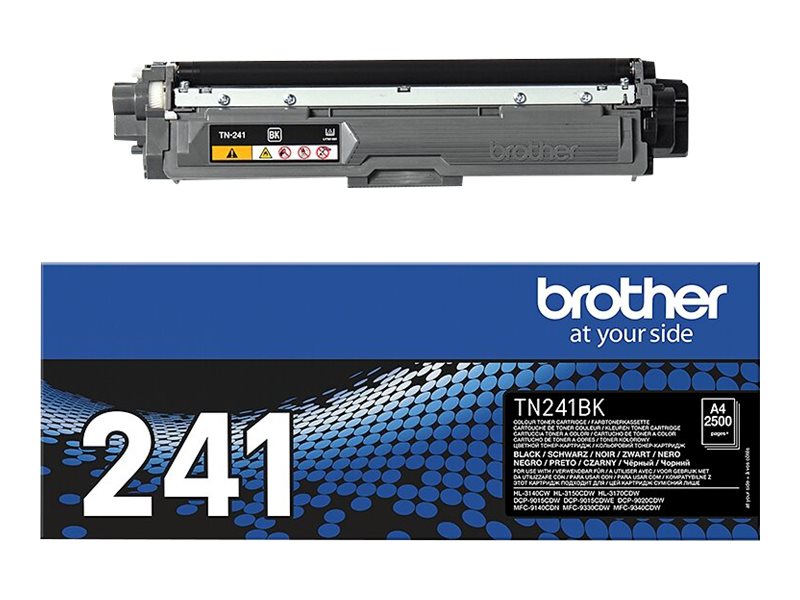 Brother TN241BK - Schwarz - Original - Tonerpatrone - für Brother DCP-9015 - DCP-9020 - HL-3140 - HL-3150 - HL-3170 - MFC-9140 - MFC-9330 - MFC-9340