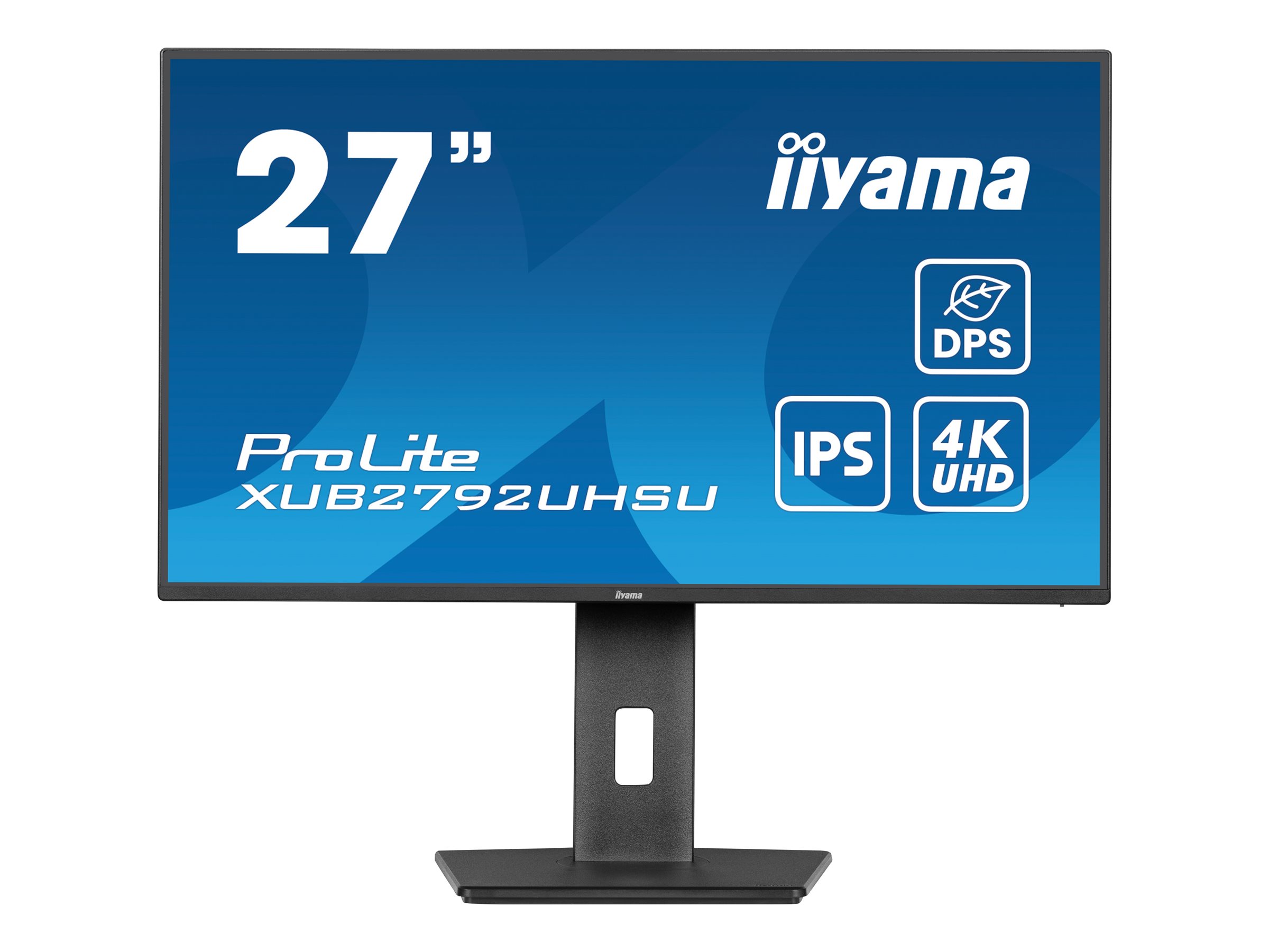 Iiyama ProLite XUB2792UHSU-B6 - LED-Monitor - 68.5 - 3840 x 2160 4K @ 60 Hz - IPS - 350 cd/m² - 1300:1 - 4 ms - HDMI - DisplayPort - USB-C - Lautsprecher - mattschwarz